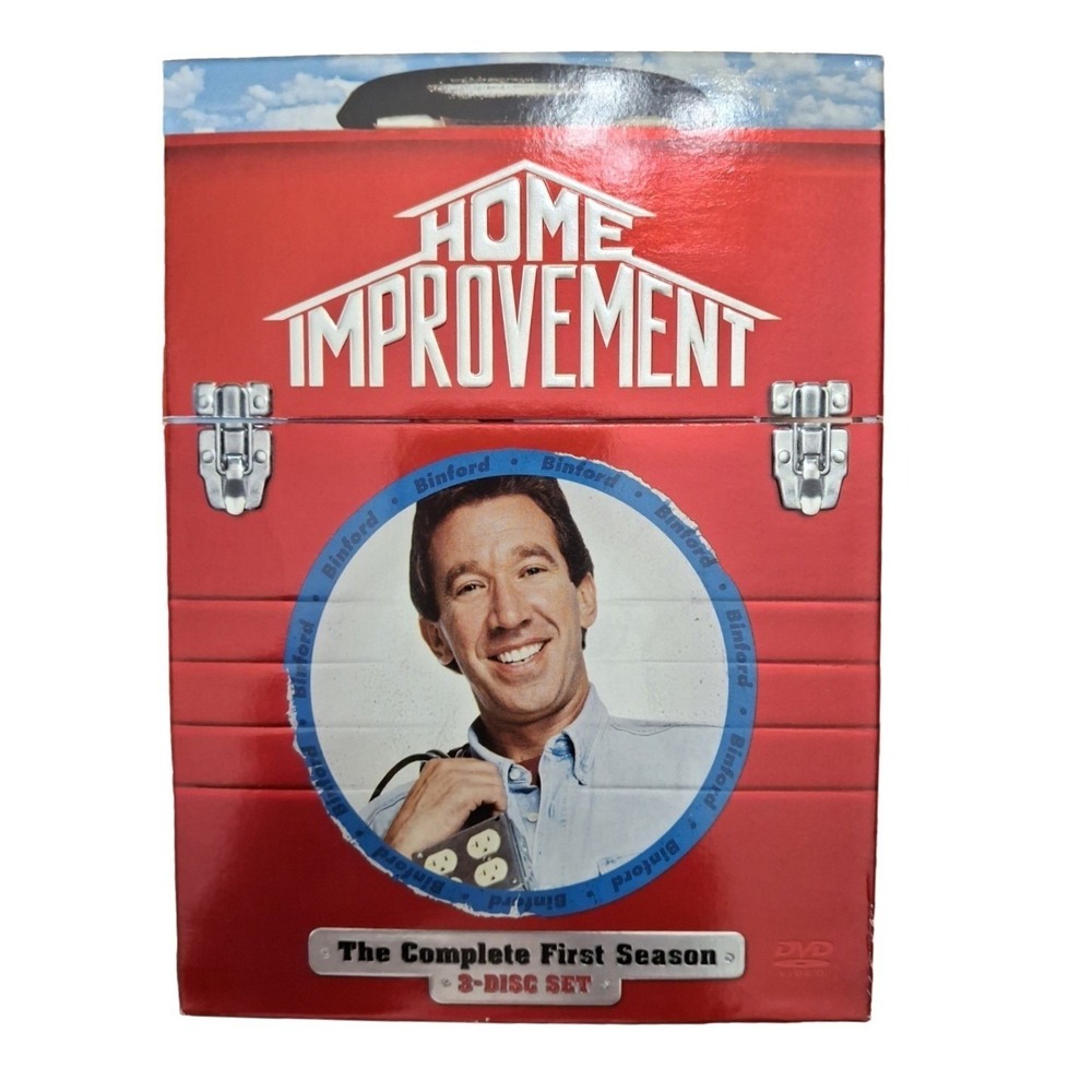 Home Improvement The Complete First Season DVD 3-Disc Set Tim Allen Sitcom 2004